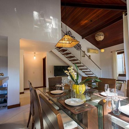 Casa Espetacular Entre Geriba E Ferradurinha - Wifi 200Mb - Piscina Do Codominio - 700 M Da Praia - Garagem - 4 Suites - Area Gourmet Privativa - Cozinha Equipada - Area Kids - Portaria 24H - Ar Condicionado Armacao dos Buzios Luaran gambar