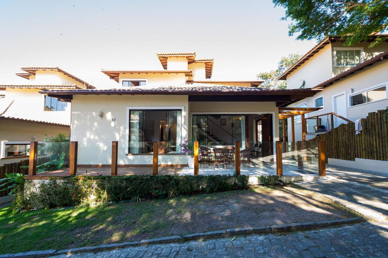 Casa Espetacular Entre Geriba E Ferradurinha - Wifi 200Mb - Piscina Do Codominio - 700 M Da Praia - Garagem - 4 Suites - Area Gourmet Privativa - Cozinha Equipada - Area Kids - Portaria 24H - Ar Condicionado Armacao dos Buzios Luaran gambar
